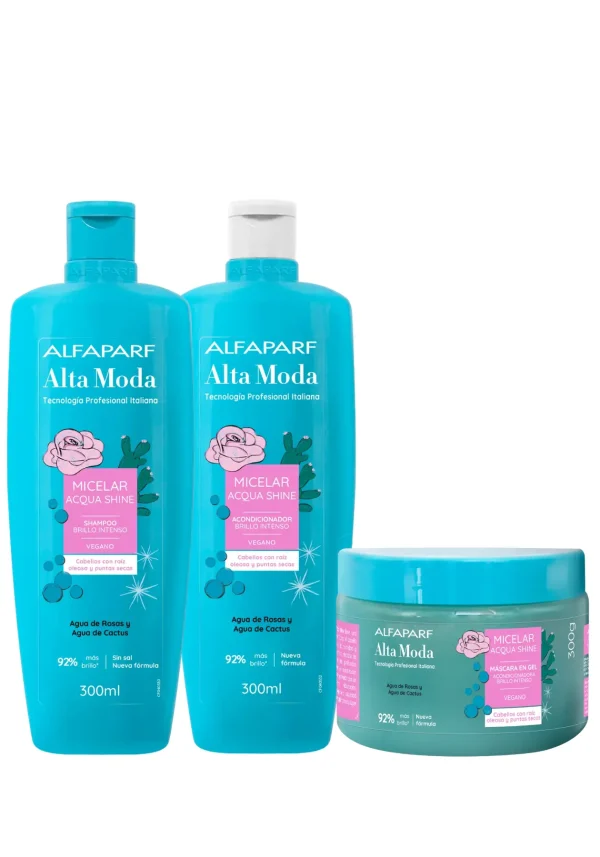 Kit Micelar Acqua Shine 300ml