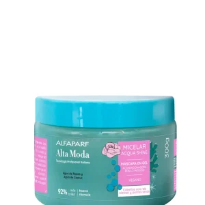 Mascarilla Micelar Acqua Shine 300 ml – Hidratación profunda y brillo con agua de rosas