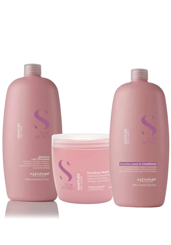 Moisture Shampoo 1000ml + Mascarilla 500ml + Acondicionador 1000ml
