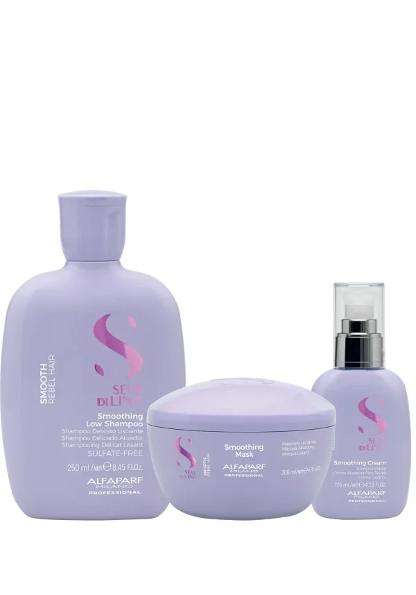 Smooth Shampoo 250 ml + Mascarilla 200ml + Fluido 125 ml
