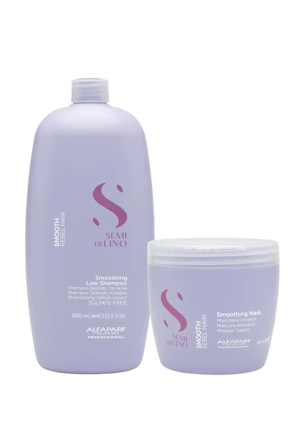 Smooth Shampoo 1000 ml + Mascarilla 500ml