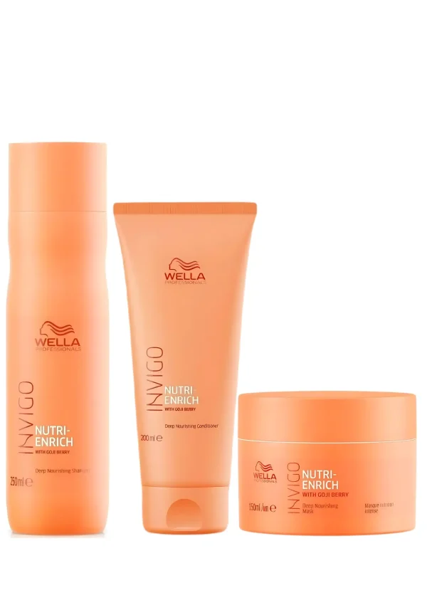 Nutri Enrich Shampoo 250ml + Acondicionador 200ml + Mascarilla 150ml