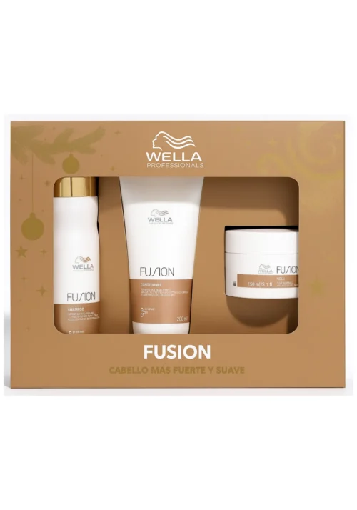 Pack Wella Fusion Shampoo + Acondicionador + Tratamiento