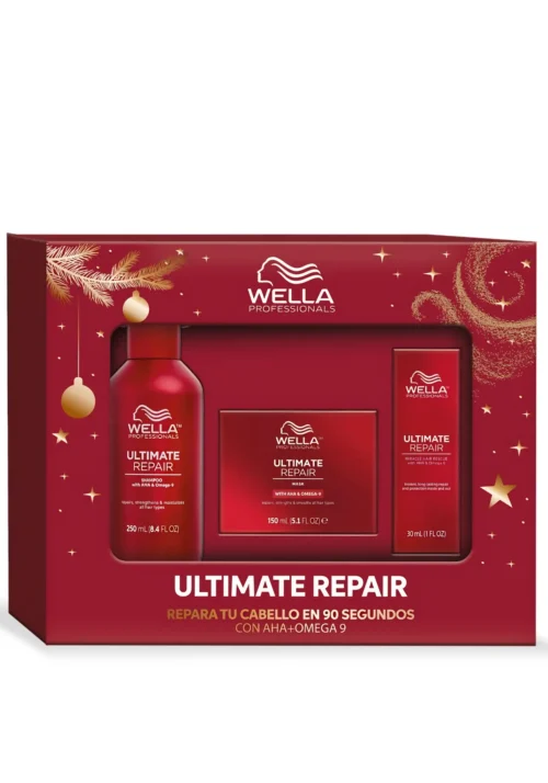 pack ultimate repair wella shampoo mascarilla tratamiento 90 segundos