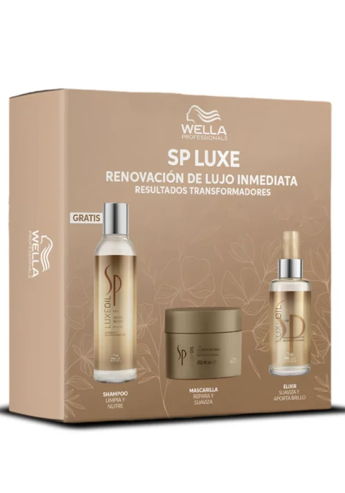 pack luxe oil wella shampoo mascarilla oleo edicion limitada