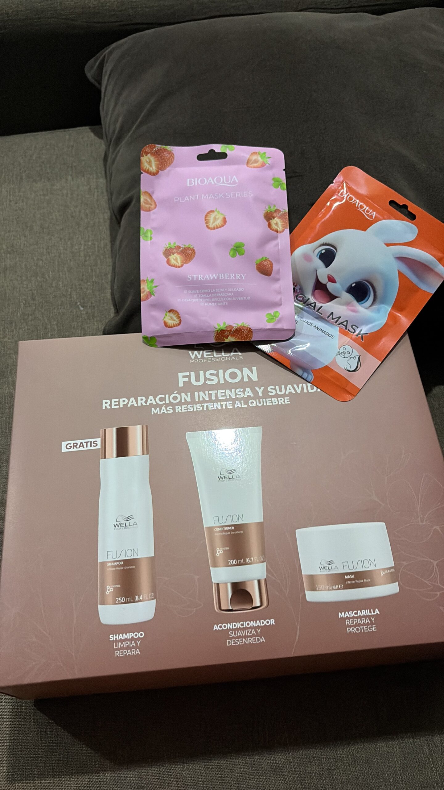 Pack Wella Fusion Shampoo + Acondicionador + Tratamiento